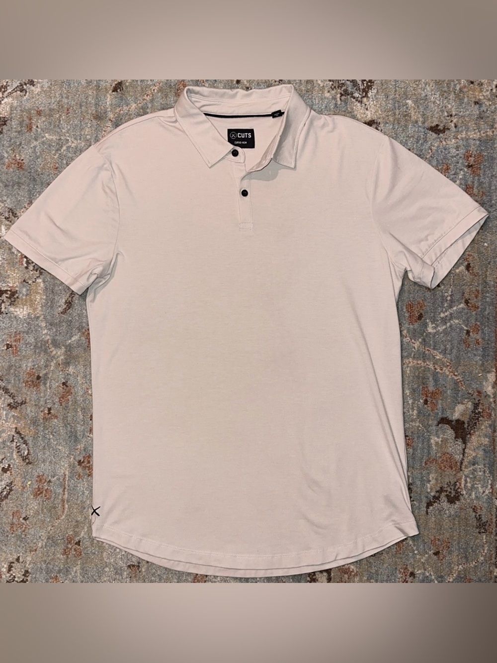 Cuts Men's AO Curve Hem Polo